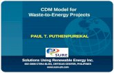 Clean Development Mechanism (CDM) Model for Waste-to-Energy Projects