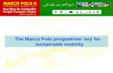 The Marco Polo programme: key for sustainable mobility.