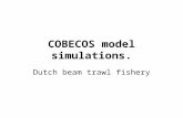 COBECOS model simulations. Dutch beam trawl fishery.