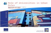 Role of Universities in Urban Poles Barakaldo Inguralde Development Agency 12 May 2011.