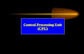 Central Processing Unit (CPU). Concetti Operativi di Base MEMORIAMEMORIA Unità di controllo ALU R0R0 R1R1 R n-1 MDRMDR MARMAR PCPC IRIR I1: Load Op1,R1.