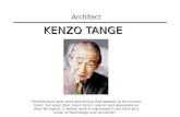 Architect Kenzo Tange