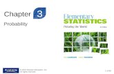 Chapter Probability 1 of 88 3 © 2012 Pearson Education, Inc. All rights reserved.