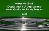 West Virginia Department of Agriculture Water Quality Monitoring Program 2009 Photo by Paul Morley.