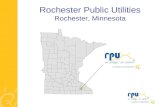 Rochester Public Utilities Rochester, Minnesota. Rochester Public Utilities Electric System established 1894 –Serve ~47,000 meters –Cover ~60 square miles.