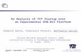 Istituto di Scienza e Tecnologie dellInformazione A Faedo Madrid –September 15th 2006 Raffaello Secchi – IWSSC06 An Analysis of TCP Startup over an Experimental.