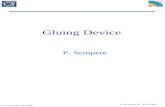 ECALweek, 06/5/99 P. Sempere R. EP-CMA Gluing Device P. Sempere.