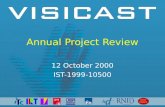 Annual Project Review 12 October 2000 IST-1999-10500.