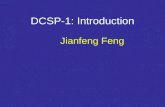 DCSP-1: Introduction Jianfeng Feng. DCSP-1: Introduction Jianfeng Feng Office: CS313 Jianfeng.feng@warwick.ac.uk.