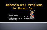 Ramesh Mehay Programme Director (Bradford VTS) (based on work by Dr. Christopher Green, Nottingham) Behavioural Problems in Under 5s.