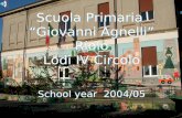 Scuola Primaria Giovanni Agnelli Riolo Lodi IV Circolo School year 2004/05.