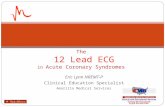 Eric Lynn NREMT-P Clinical Education Specialist Amarillo Medical Services The 12 Lead ECG in Acute Coronary Syndromes.