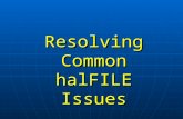 Resolving Common halFILE Issues. Effective July 11, 2006, Windows 98, Windows 98 Second Edition, and Windows Me (and their related components) will transition.