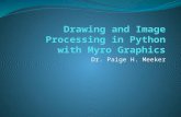 Dr. Paige H. Meeker. What can Python do without the Robots? We can use Python to control the robots We can also use Python to create some interesting.