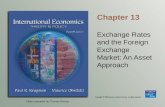 Slides prepared by Thomas Bishop Chapter 13 Exchange Rates and the Foreign Exchange Market: An Asset Approach.