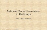 Airborne Sound Insulation in Buildings By Tong Yeung Wilson Acoustics Limited .