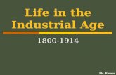 Life in the Industrial Age 1800-1914 Ms. Ramos. The Industrial Revolution Spreads Ms. Ramos.