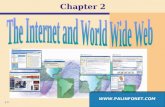 Chapter 2 p. 6 . The Internet What are some services found on the Internet? p. 68 Fig. 2-1 Next 4. Chat (4) (1) 1. E-mail (2) 2. Web.