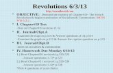 Revolutions 6/3/13  OBJECTIVE: Demonstrate mastery of Chapter#19- The French Revolution & begin examination of Socialism & Communism.