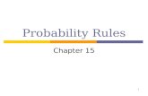 1 Probability Rules Chapter 15. 2 Review of Approaches to Probability 1.) What is the probability that the Dow Jones Industrial Average will exceed 12,000?