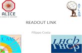 READOUT LINK Filippo Costa. 2Filippo Costa - readout link.