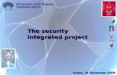 The security integrated project Rome, 14 November 2008.