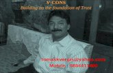 V-CONS Building on the foundation of Trust Since 1995 tomaskvergis@yahoo.com Mobile : 9884411400 1.