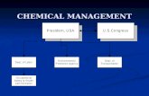 CHEMICAL MANAGEMENT. Agency Missions: Agency Missions: OSHA – Protection of employees from workplace injury and illness. OSHA – Protection of employees.