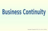 Naresh Gandhi FCA, D.I.S.A. (ICAI). Business Impact Analysis.