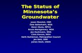 The Status of Minnesotas Groundwater Jason Moeckel, DNR Dale Setterholm, MGS Glenn Skuta, MPCA Bruce Montgomery, MDA Joe Zachmann, MDA Chris Elvrum, MDH.