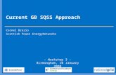 – Workshop 3 – Birmingham, 10 January 2008 Current GB SQSS Approach Cornel Brozio Scottish Power EnergyNetworks.