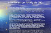 Interference Analysis 2K Newly Improved Features : Imperial & Metric Versions. Imperial & Metric Versions. Verifies known Bushing O.D. & Housing I.D. values.