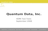 Quantum Data, Inc. 2111 Big Timber Road Elgin, IL 60123 USA Phone (847) 888-0450 Fax (847) 888-2802  quantum data Quantum Data, Inc.
