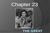 Chapter 23. What were some of the causes of the Great Depression? What made it so severe, and why did it last so long? What was the impact of the depression.