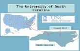 The University of North Carolina North Carolina Chapel Hill.