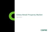 April 2013 China Retail Property Market. Macro-Economics 1.