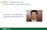 NRELs Presenter on Community-scale Biomass Randy Hunsberger randolph.hunsberger@nrel.gov.
