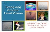 + By Adar Thau, Adam Slavick, and Carmen Perez Garrido Smog and Ground-Level Ozone.