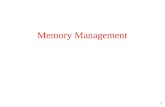 1 Memory Management. 2 Ideally programmers want memory that is –large –fast –non volatile Memory hierarchy –small amount of fast, expensive memory – cache.