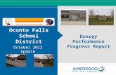 © Ameresco, Inc. 2012, All Rights Reserved Oconto Falls School District October 2012 Update Energy Performance Progress Report.