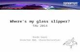© 2014 Synopsys. All rights reserved.1 Wheres my glass slipper? TAU 2014 Nanda Gopal Director R&D, Characterization
