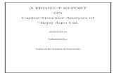 Capital Structure Analysis of “Bajaj Auto Ltd Thesis001