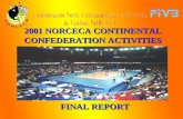 2001 NORCECA CONTINENTAL CONFEDERATION ACTIVITIES FINAL REPORT.