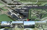 Public Art Project for Shepard Wetlands Legacy Park - Site Plan - Public Art Project for Shepard Wetlands Legacy Park - Site Plan - Richard M. Levy 1.