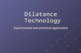 Dilatance Technology Experimental and practical application.