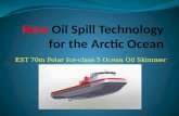 EST 70m Polar Ice-class 5 Ocean Oil Skimmer Ship.
