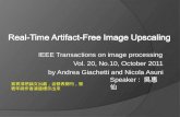 IEEE Transactions on image processing Vol. 20, No.10, October 2011 by Andrea Giachetti and Nicola Asuni Speaker : 吳惠仙 首頁須把論文出處，含發表期刊，發 表年與作者清楚標示出來.