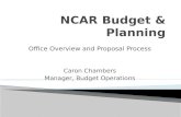 Office Overview and Proposal Process Caron Chambers Manager, Budget Operations.