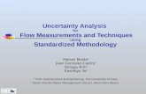 Uncertainty Analysis for Flow Measurements and Techniques using Standardized Methodology Marian Muste 1 Juan Gonzalez-Castro 2 Dongsu Kim 1 Kwonkyu Yu.