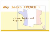 Why learn FRENCH ? … some facts and figures…. Did you know French is a world language ?